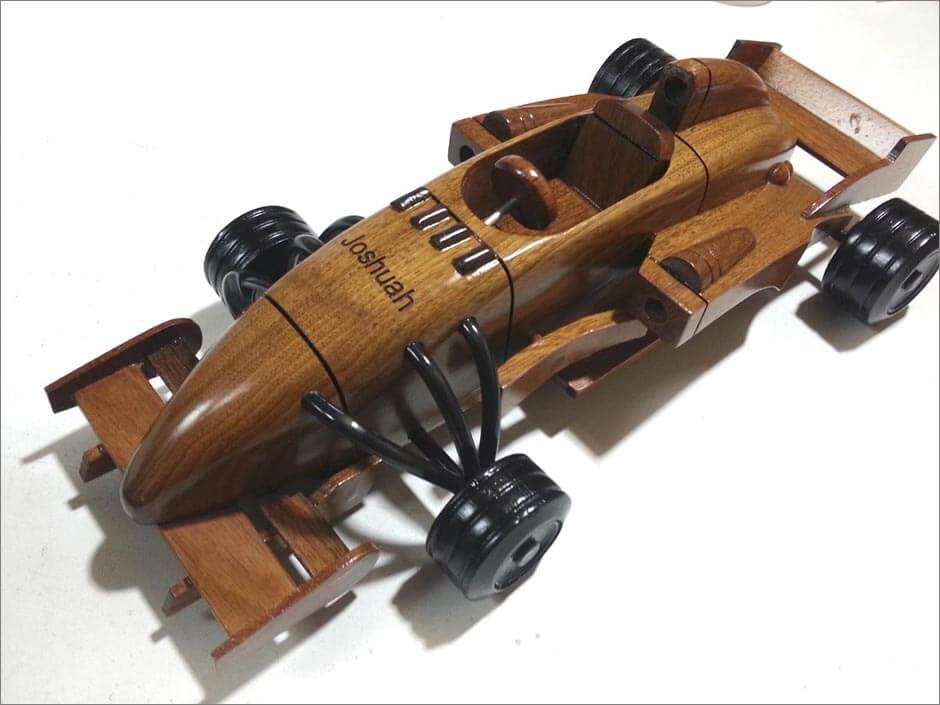 Model car engraved