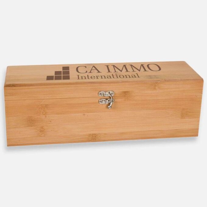 Bamboo wine box