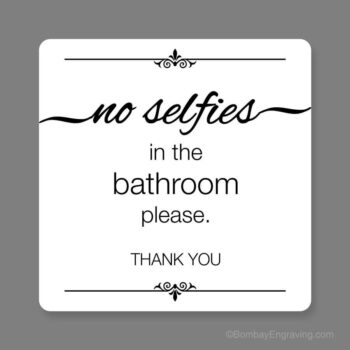 Funny restroom signs