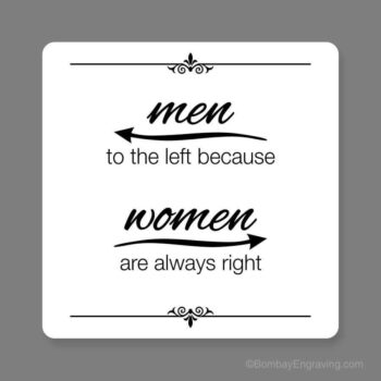 Funny washroom signs