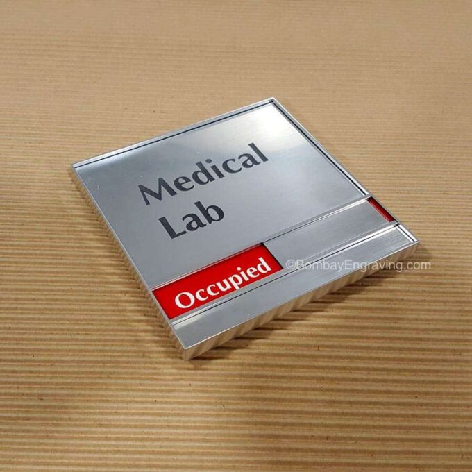 Medical Office Slider Sign 6x6