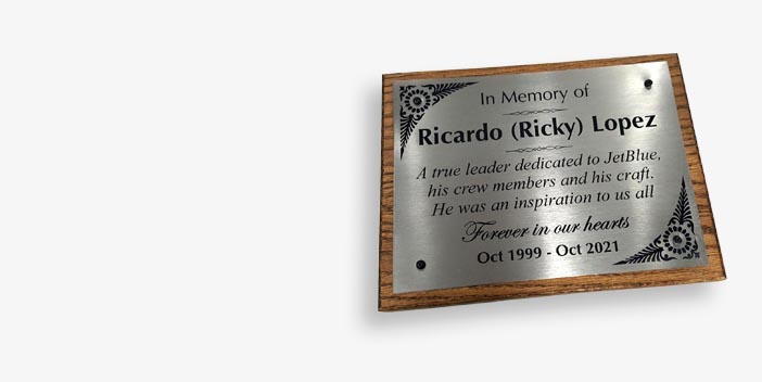 Memorial Plaques