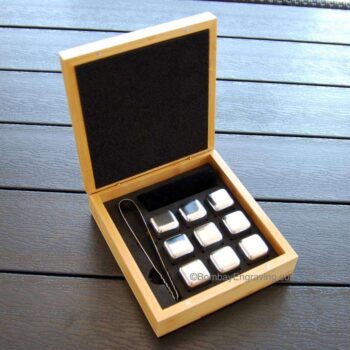 steel whiskey stones