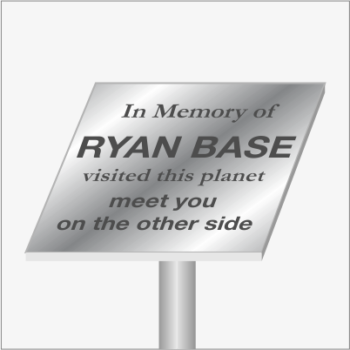 Memorial Plaques for a timeless tribute to your loved ones